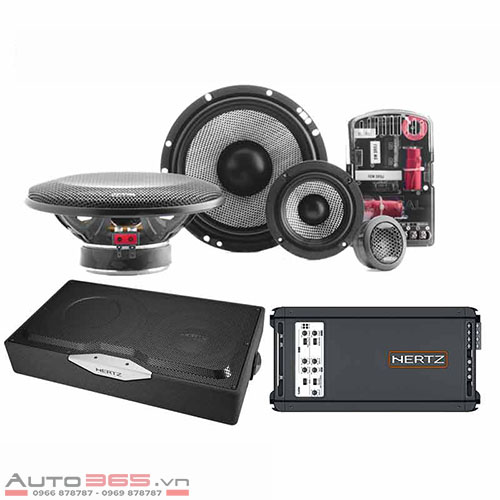 Gói combo âm thanh xe hơi cao cấp Focal và Hertz - Âm thanh tuyệt vời